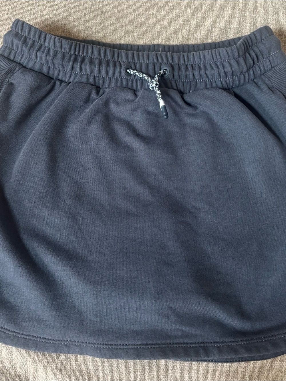 Athleta Girl Gray/blue Athletic Skirt with Elastic Waistband